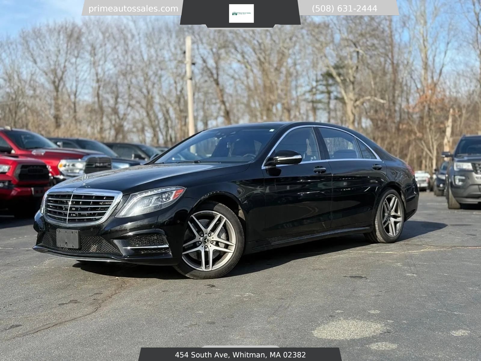 Used 2015 Mercedes-Benz S 550 4MATIC Sedan