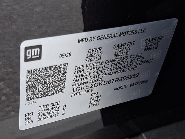 New 2026 GMC Yukon XL Elevation w/ Elevation Premium Package AWD/4WD image 17