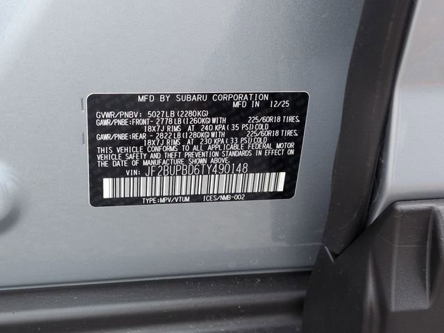 New 2026 Subaru Outback Premium AWD/4WD image 39