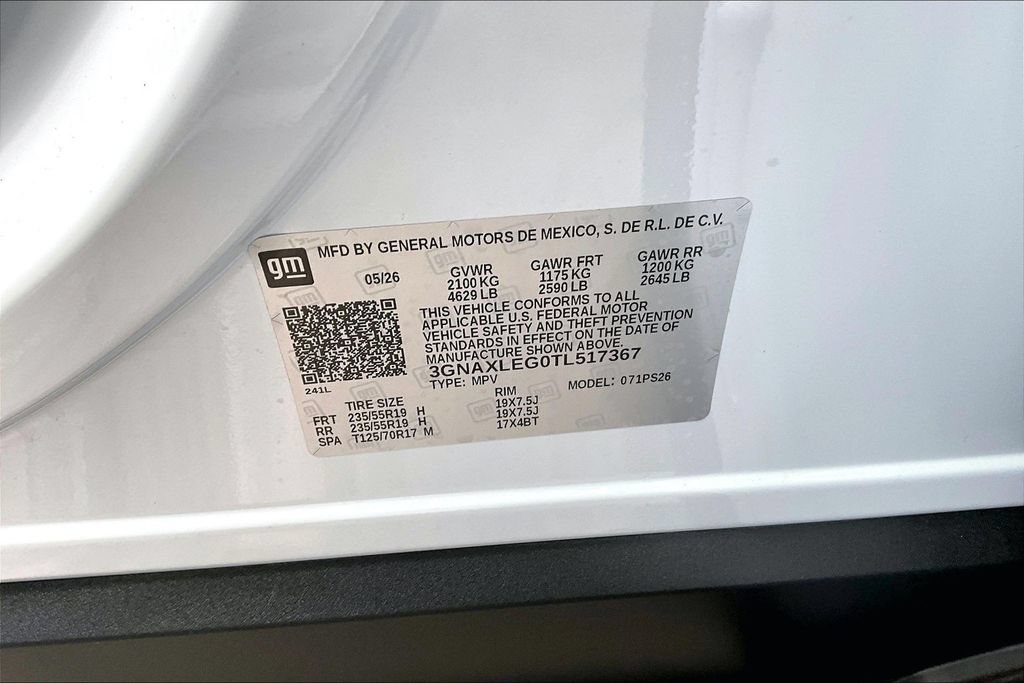 New 2026 Chevrolet Equinox RS FWD image 13
