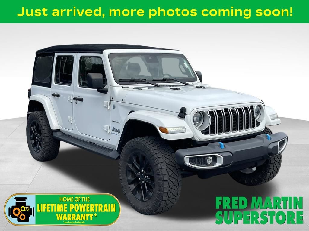 Used 2024 Jeep Wrangler Unlimited Sahara w/ Technology Group AWD/4WD video 1