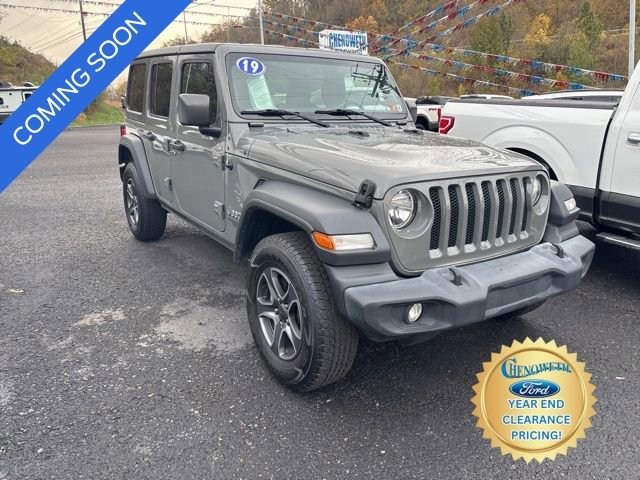 Used 2019 Jeep Wrangler Unlimited Sport S image 2
