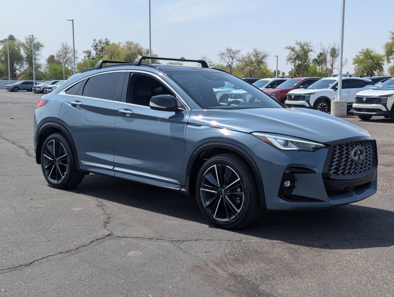 Certified 2022 INFINITI QX55 Luxe w/ Accent Package image 8