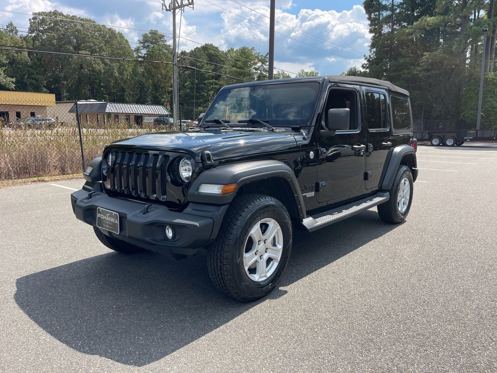 Used 2021 Jeep Wrangler Unlimited Sport image 2