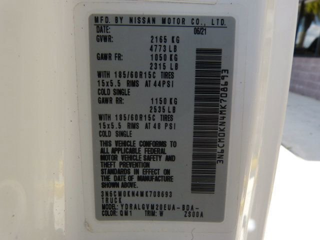 Used 2021 Nissan NV200 SV w/ Sliding Door Glass Package image 39