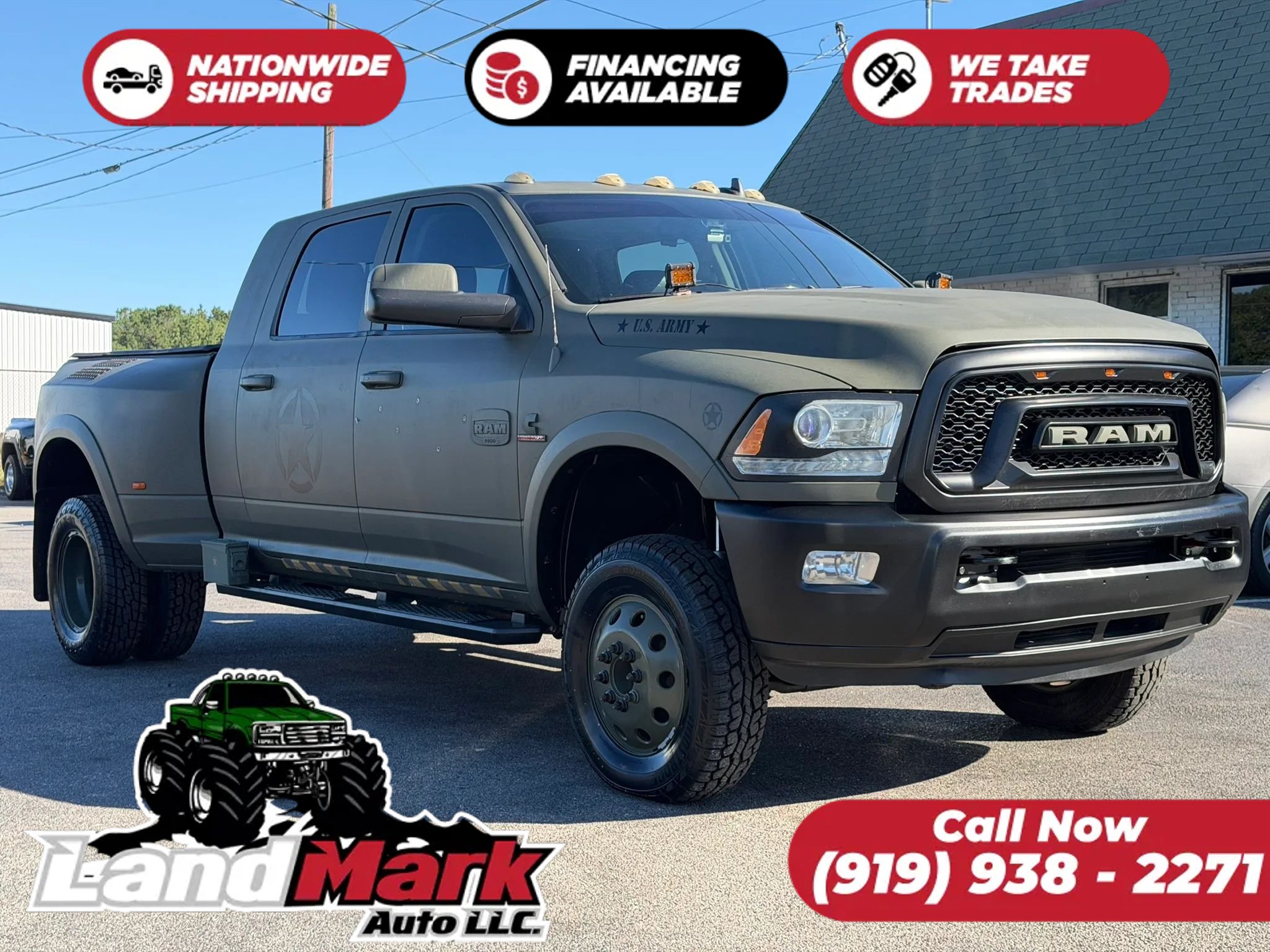 Used 2014 RAM 3500 Laramie Longhorn AWD/4WD image 1