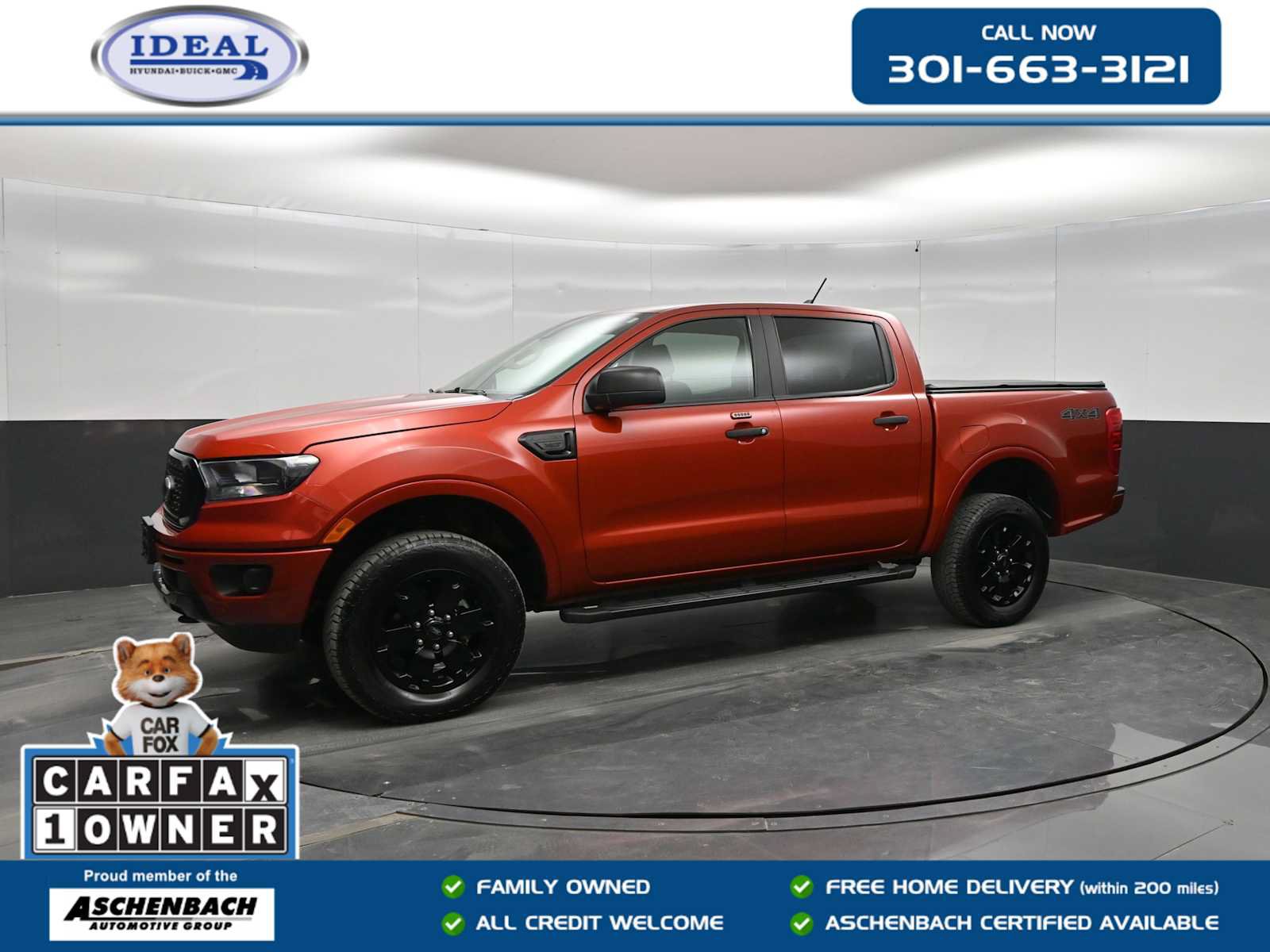 Used 2023 Ford Ranger XLT w/ Equipment Group 301A Mid AWD/4WD image 1