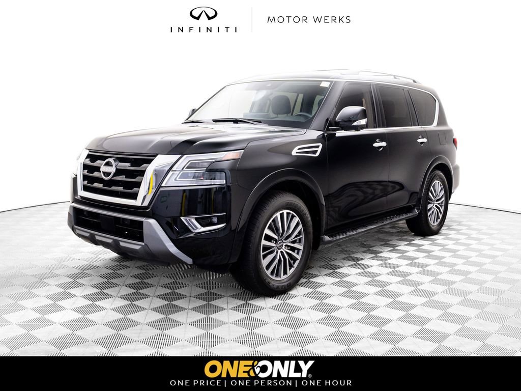 Used 2023 Nissan Armada SL w/ Captain's Chairs Package