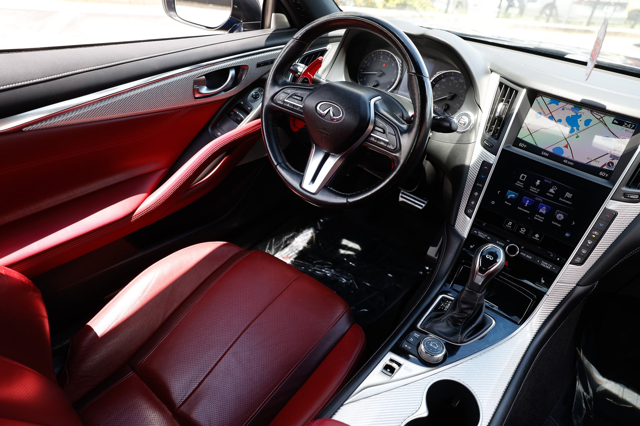 Used 2019 INFINITI Q60 Red Sport 400 RWD image 24