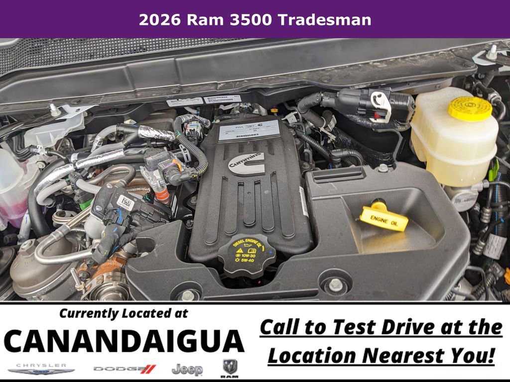 New 2026 RAM 3500 Tradesman w/ Bed Convenience Group AWD/4WD image 7