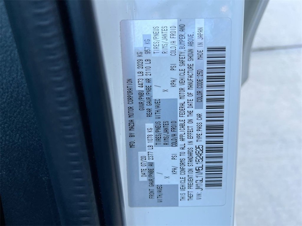 Used 2020 MAZDA MAZDA6 Touring image 22