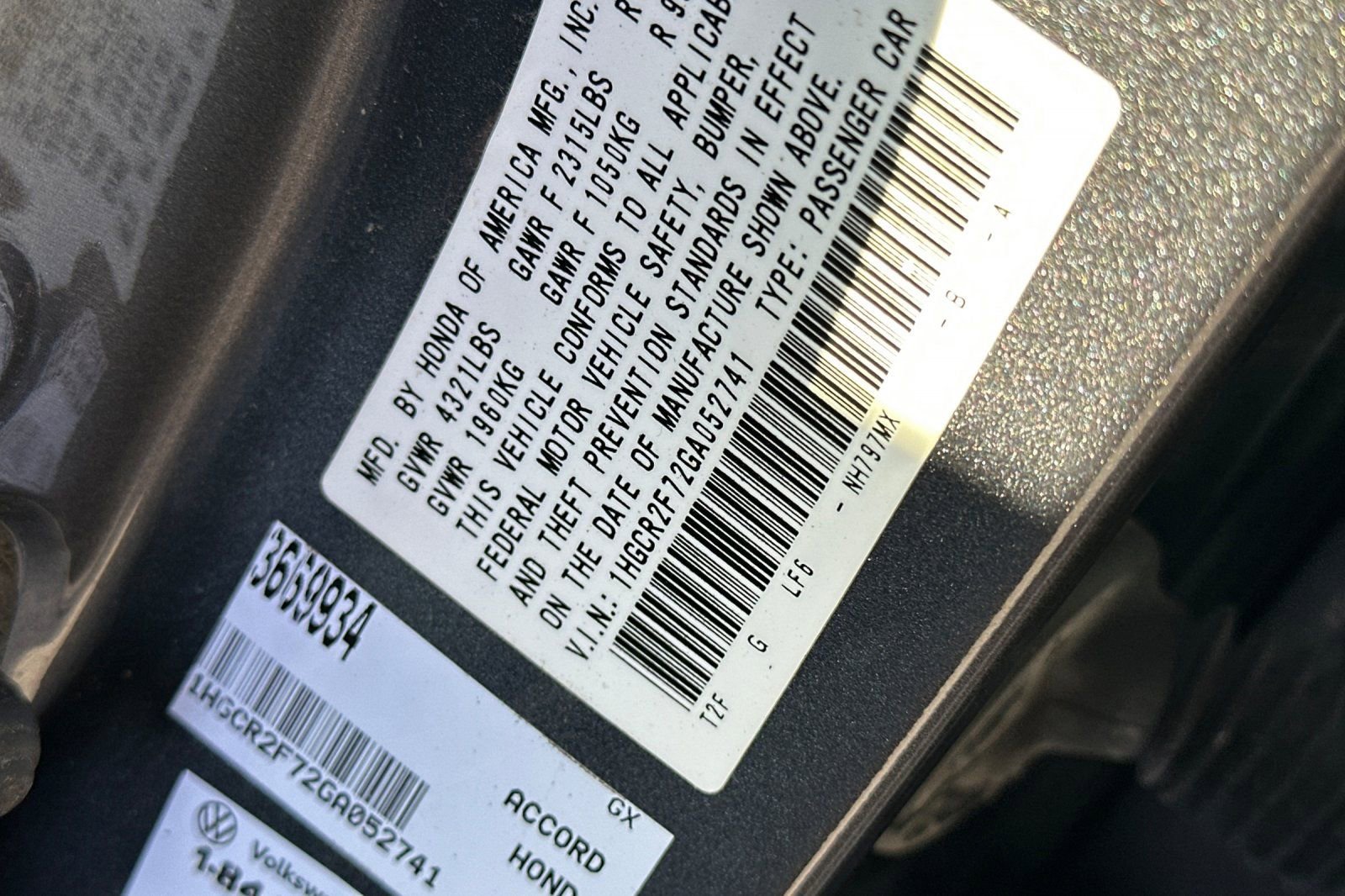 Used 2016 Honda Accord EX image 27