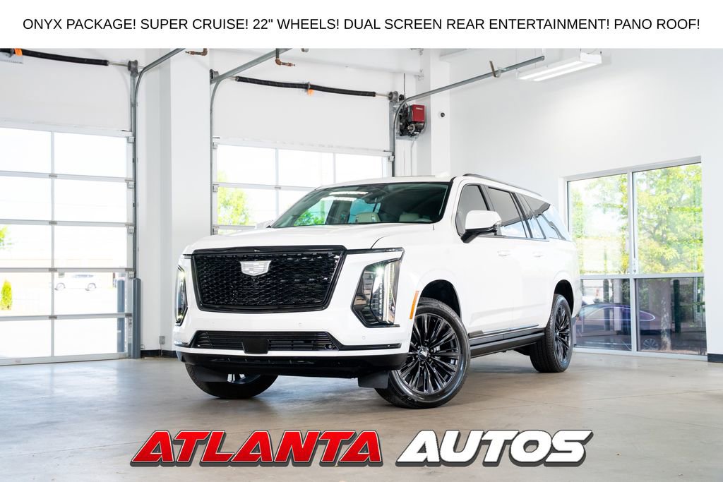 Used 2025 Cadillac Escalade ESV Sport Platinum w/ LPO, ONYX Package RWD image 1