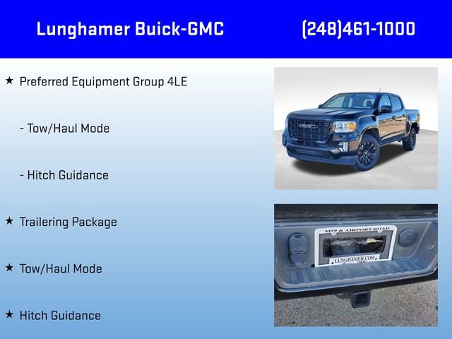 Certified 2022 GMC Canyon Elevation w/ Trailering Package image 6