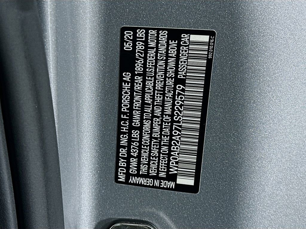 Certified 2020 Porsche 911 Carrera S image 34