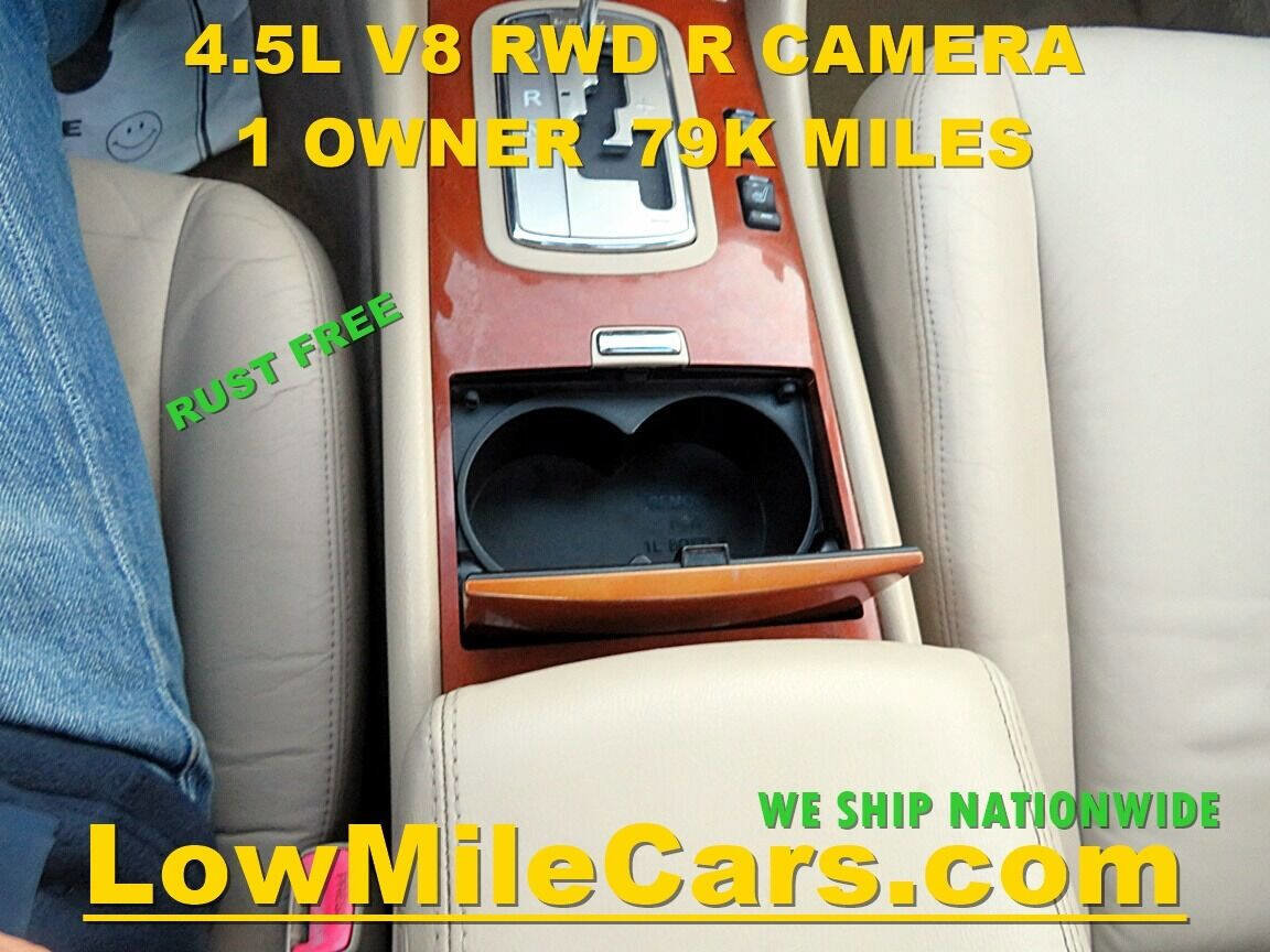 Used 2004 INFINITI Q45 Luxury RWD image 91