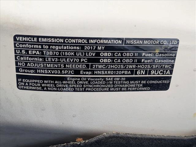 Used 2017 Nissan Murano SL w/ Cargo Package image 24