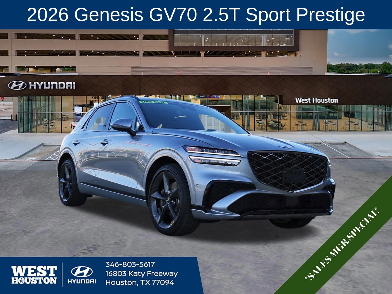 Used 2026 Genesis GV70 2.5T Sport Prestige image 1