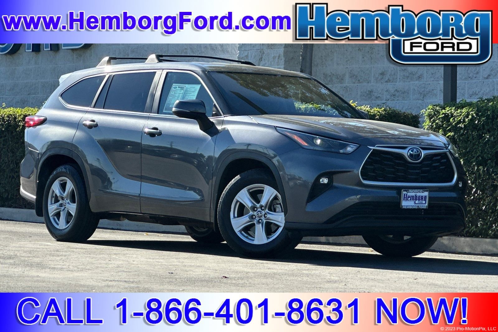 Used 2023 Toyota Highlander LE w/ Protection Package #3 (TMS) image 1