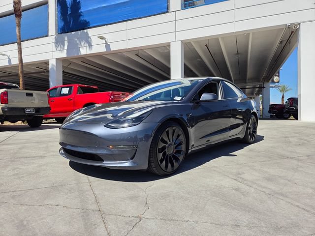 Used 2021 Tesla Model 3 Performance AWD/4WD image 2