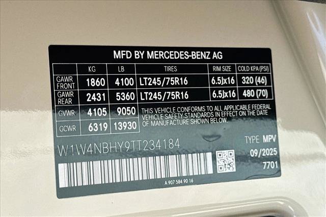 New 2026 Mercedes-Benz Sprinter 2500 image 27