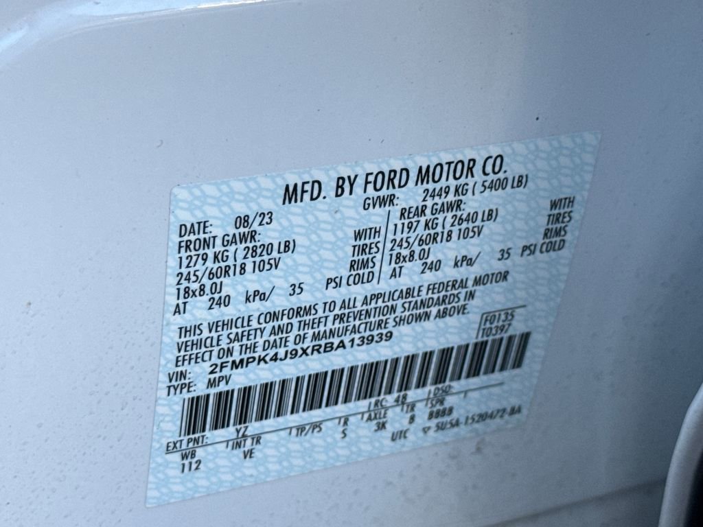 Used 2024 Ford Edge SEL image 27