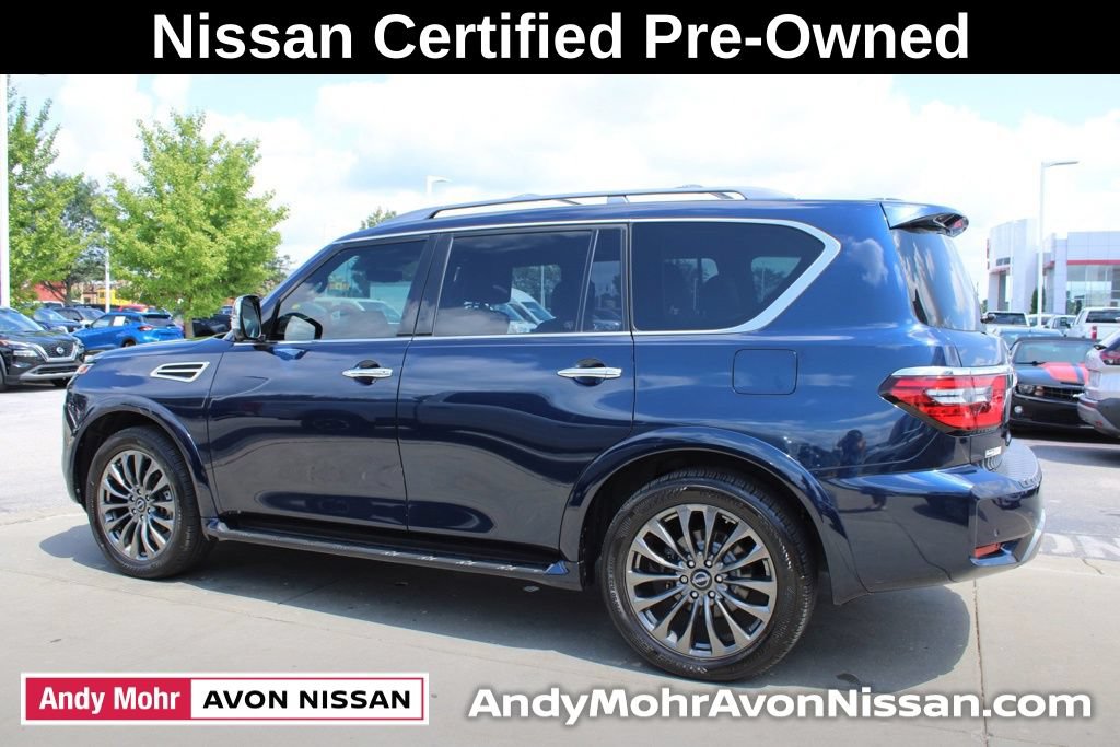 Certified 2023 Nissan Armada Platinum w/ Captain's Chairs Package AWD/4WD image 4