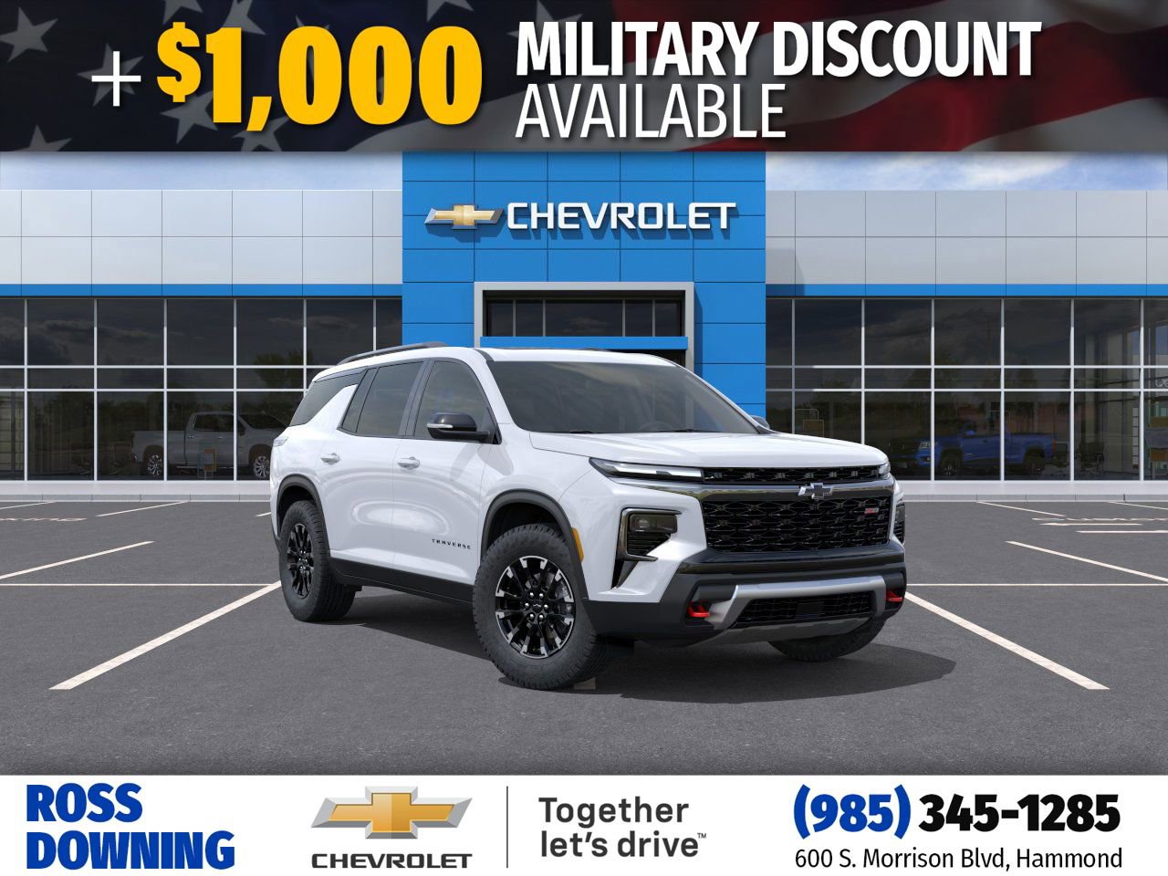 New 2026 Chevrolet Traverse Z71 w/ Driver Confidence Package AWD/4WD image 1
