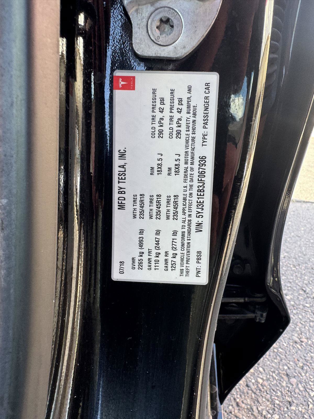 Used 2018 Tesla Model 3 Long Range AWD/4WD image 29
