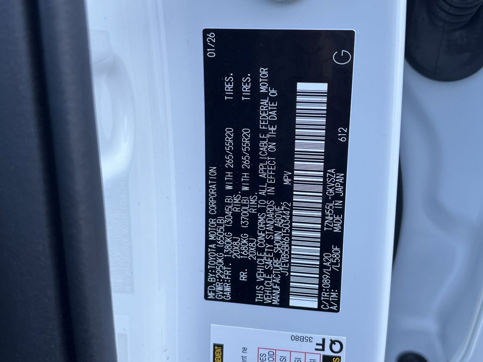 New 2026 Toyota 4Runner Limited image 23