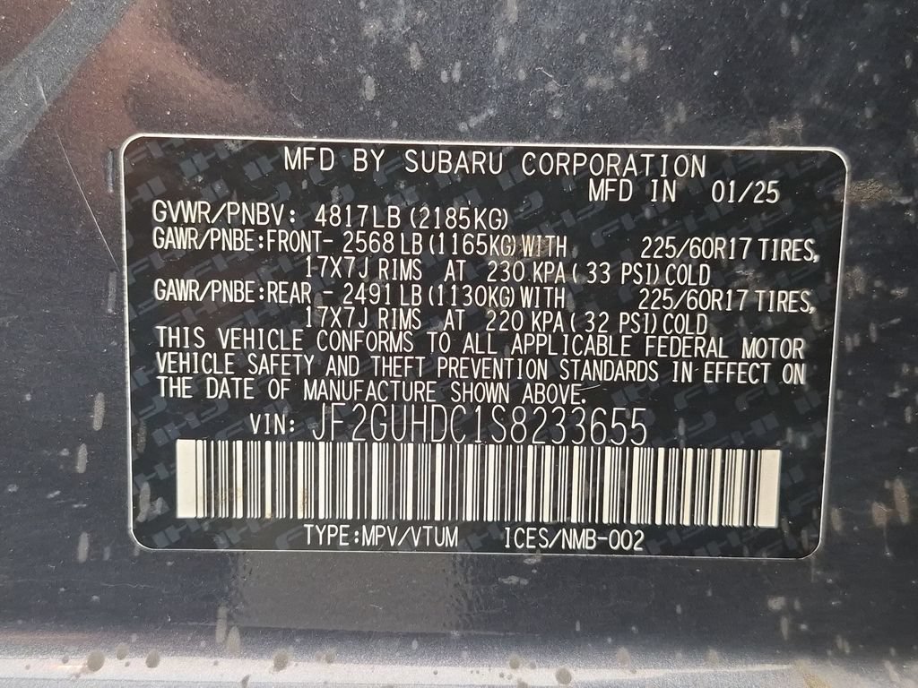 Used 2025 Subaru Crosstrek 2.5i Premium AWD/4WD image 35