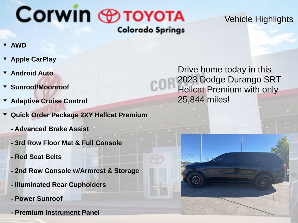 Used 2023 Dodge Durango SRT Hellcat image 7
