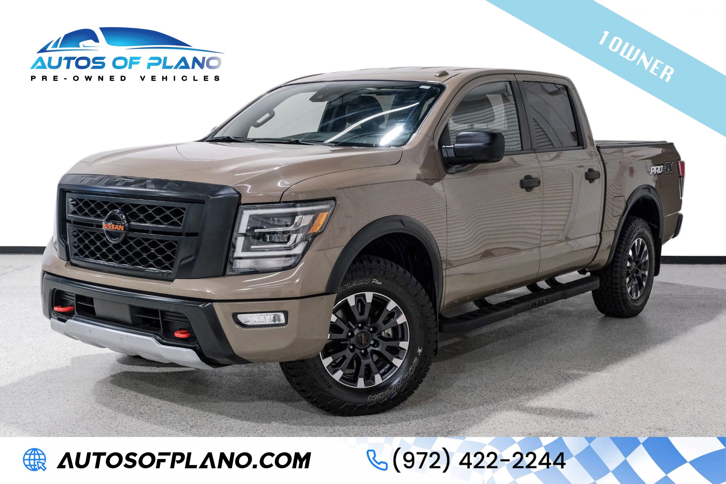 Used 2021 Nissan Titan PRO-4X w/ Off Road Protection Package image 1