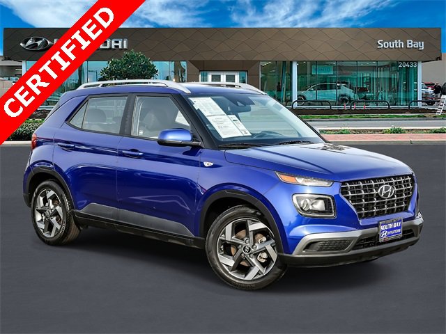 Certified 2021 Hyundai Venue SEL