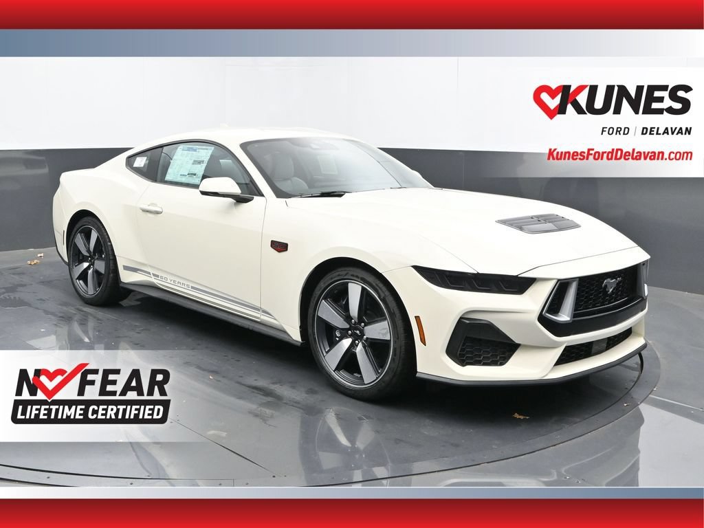 New 2025 Ford Mustang GT Premium w/ 60th Anniversary Package