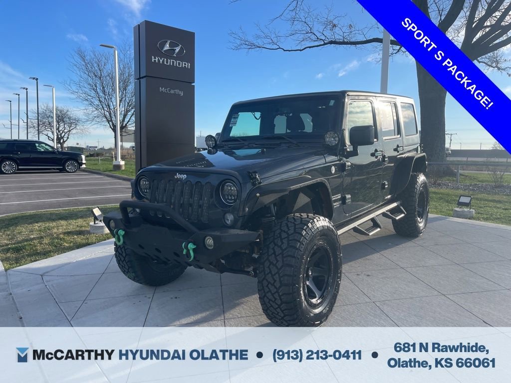 Used 2017 Jeep Wrangler Unlimited Sport w/ Quick Order Package 24S image 1
