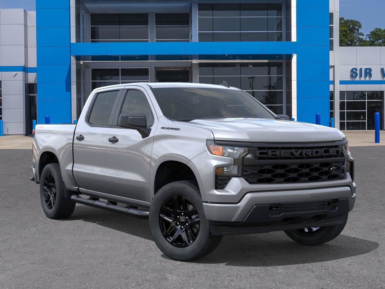 New 2026 Chevrolet Silverado 1500 Custom w/ LPO, Dark Essentials Package AWD/4WD image 8