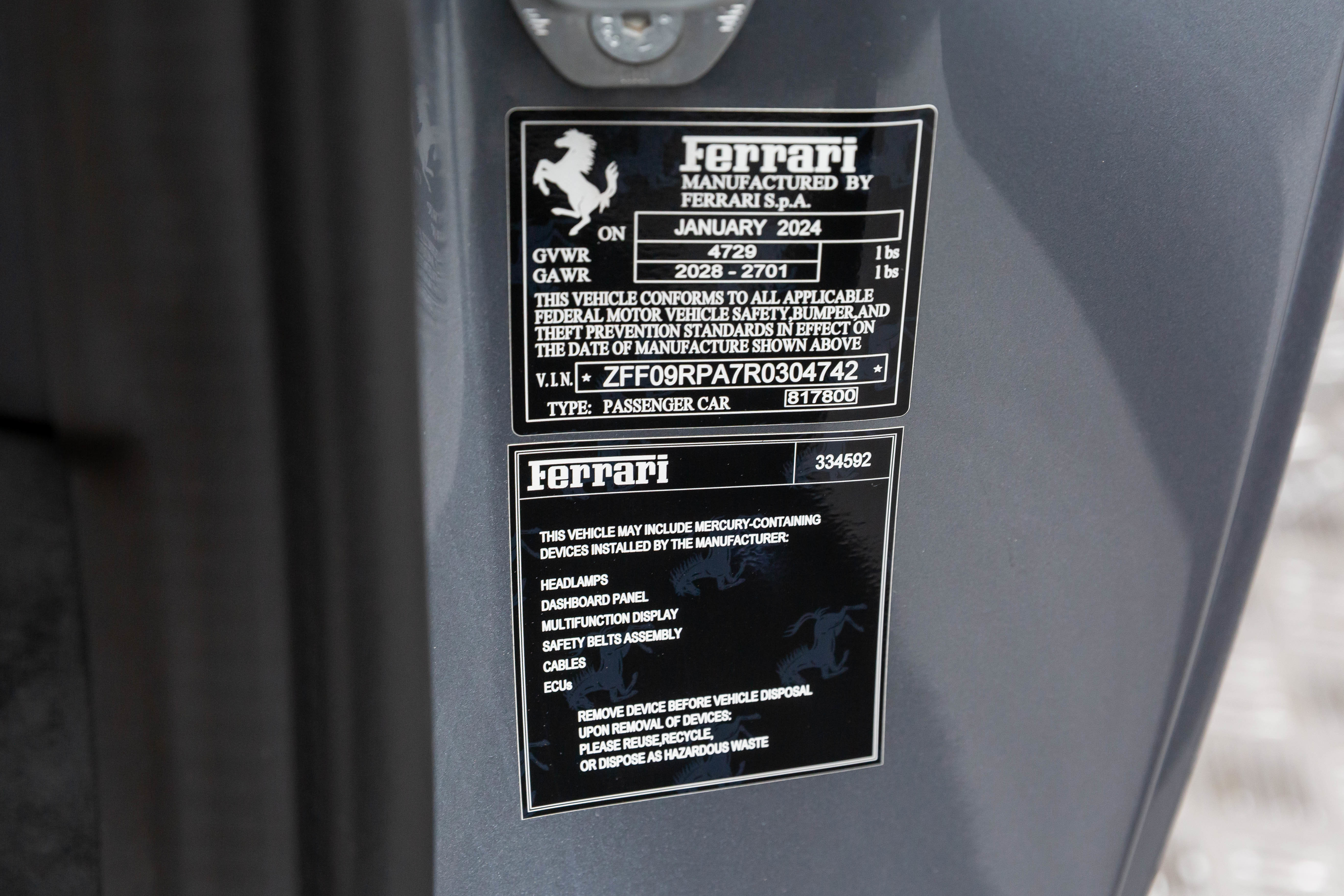 Certified 2024 Ferrari Roma Spider image 20