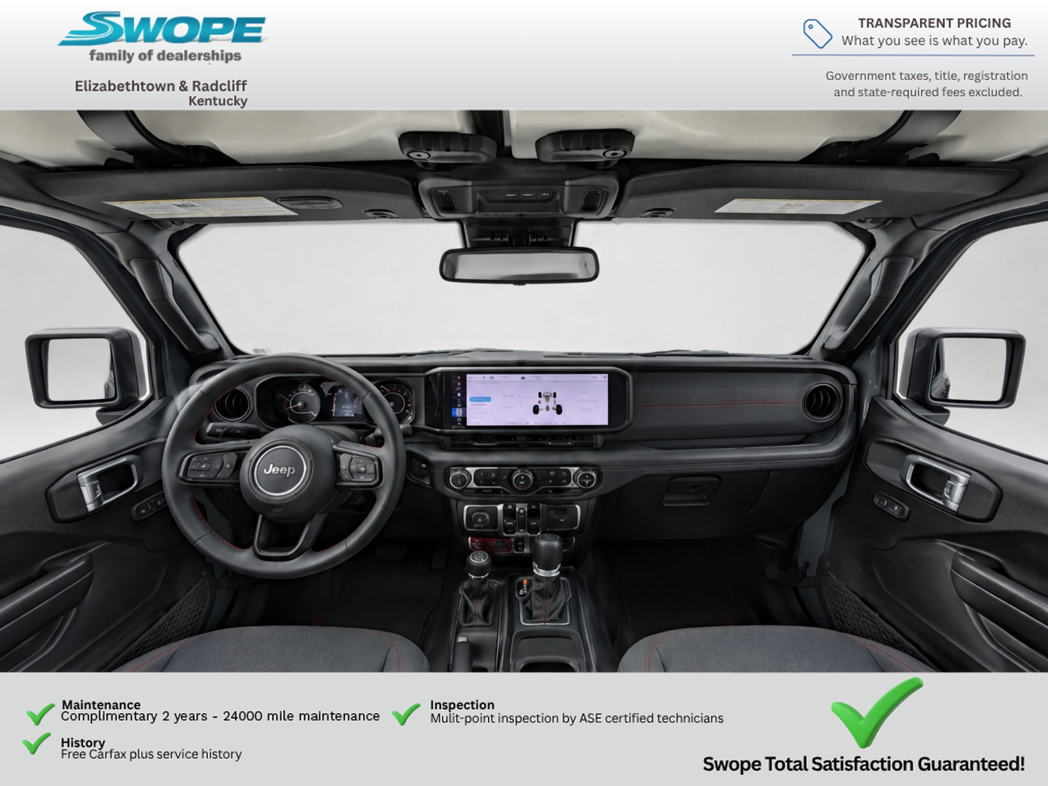 Used 2024 Jeep Wrangler Unlimited Rubicon w/ Convenience Group AWD/4WD image 9