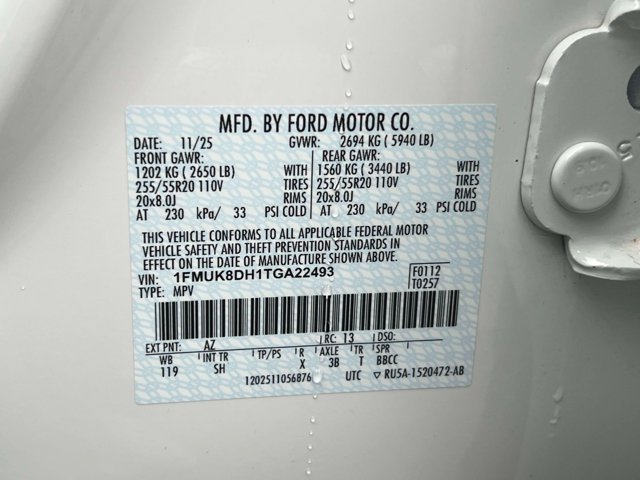 Used 2026 Ford Explorer Active w/ Active Comfort Package AWD/4WD image 25