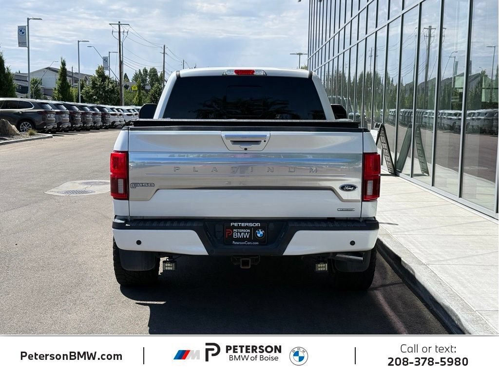 Used 2019 Ford F150 Platinum w/ Technology Package AWD/4WD image 4