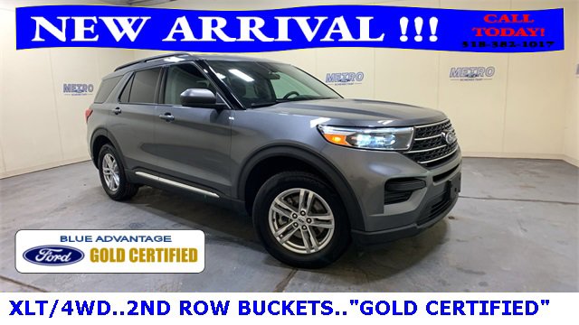 Certified 2023 Ford Explorer XLT w/ Class IV Trailer Tow Package image 1