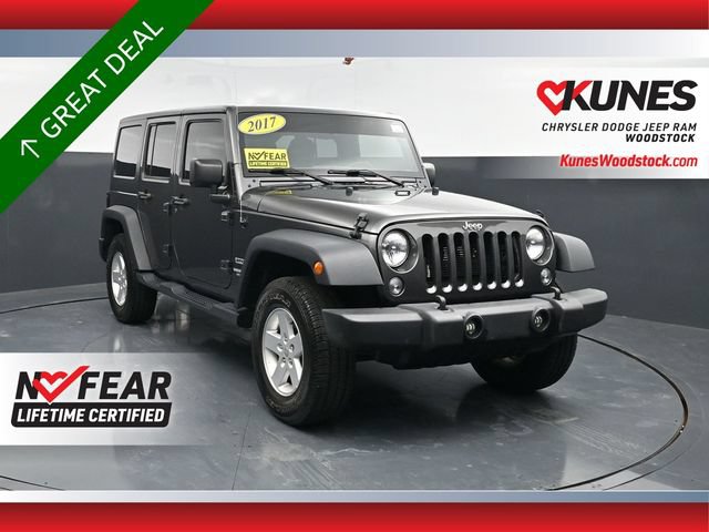 Used 2017 Jeep Wrangler Unlimited Sport w/ Quick Order Package 24S