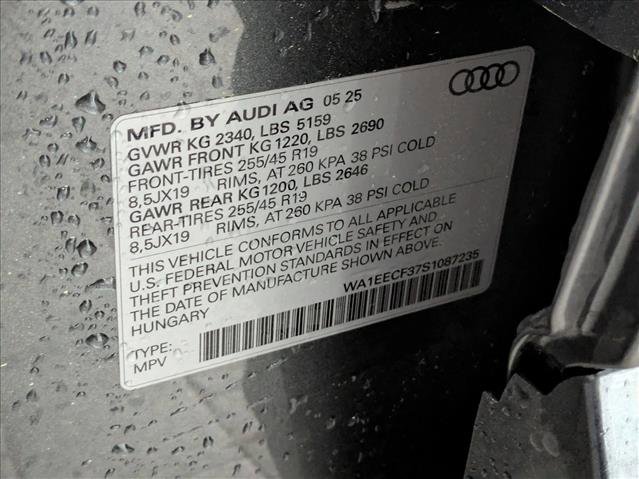 Used 2025 Audi Q3 2.0T Premium Plus w/ Premium Plus Package image 15