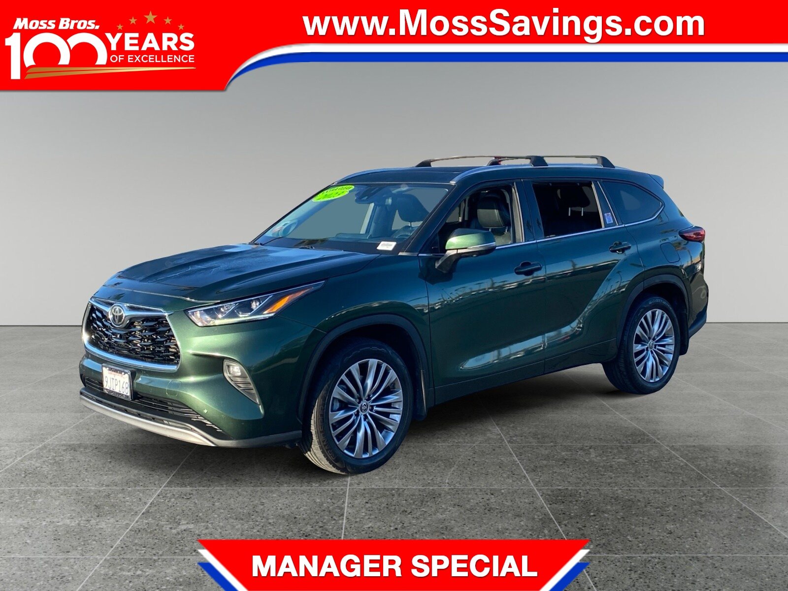 Used 2023 Toyota Highlander Platinum