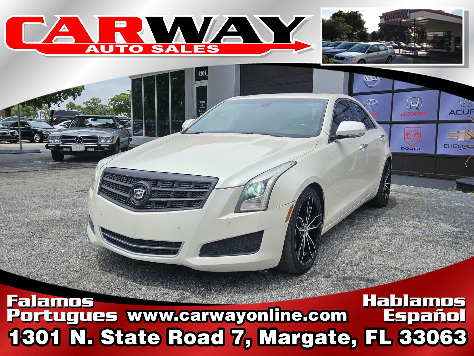 Used 2014 Cadillac ATS Luxury w/ Sun And Sound Package image 1