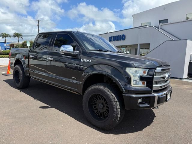 Used 2015 Ford F150 Platinum w/ Equipment Group 701A Luxury AWD/4WD image 1