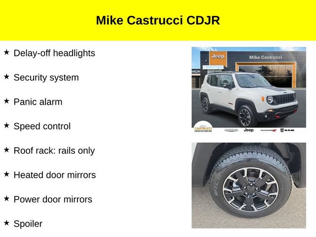 Certified 2023 Jeep Renegade Trailhawk w/ Trailhawk Elite Group AWD/4WD image 32