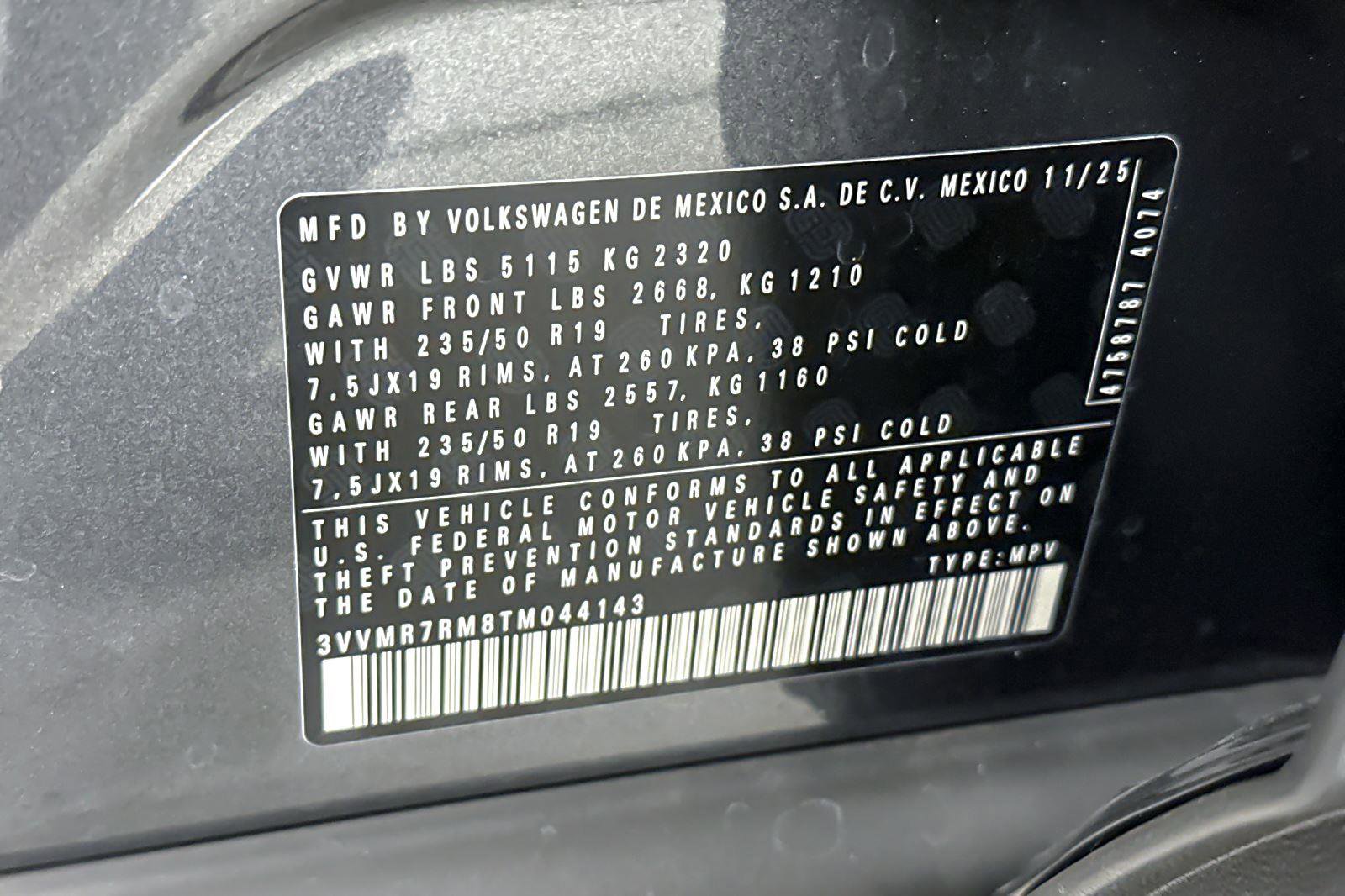 New 2026 Volkswagen Tiguan SE image 26