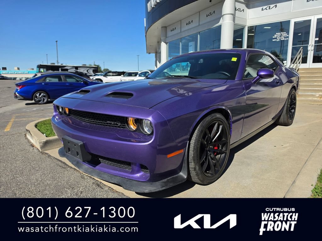 Used 2019 Dodge Challenger SRT Hellcat w/ Laguna Leather Package RWD image 1